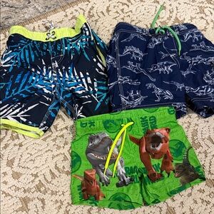 OshKosh B'gosh Boys' Swim Trunks - Navy and Neon